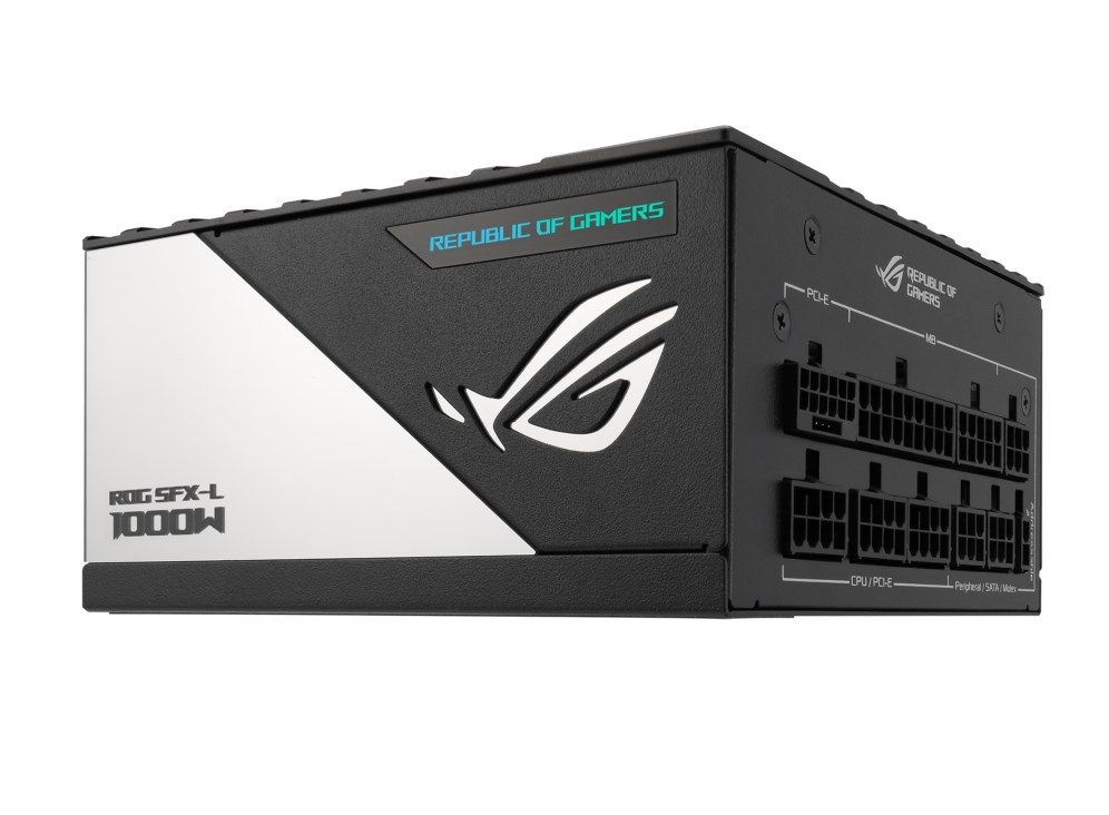 ASUS ROG Loki SFX-L 1000W Platinum power supply unit 24-pin ATX Black, Silver ASUS ROG Loki SFX-L 1000W Platinum power supply unit 24-pin ATX Black, Silver