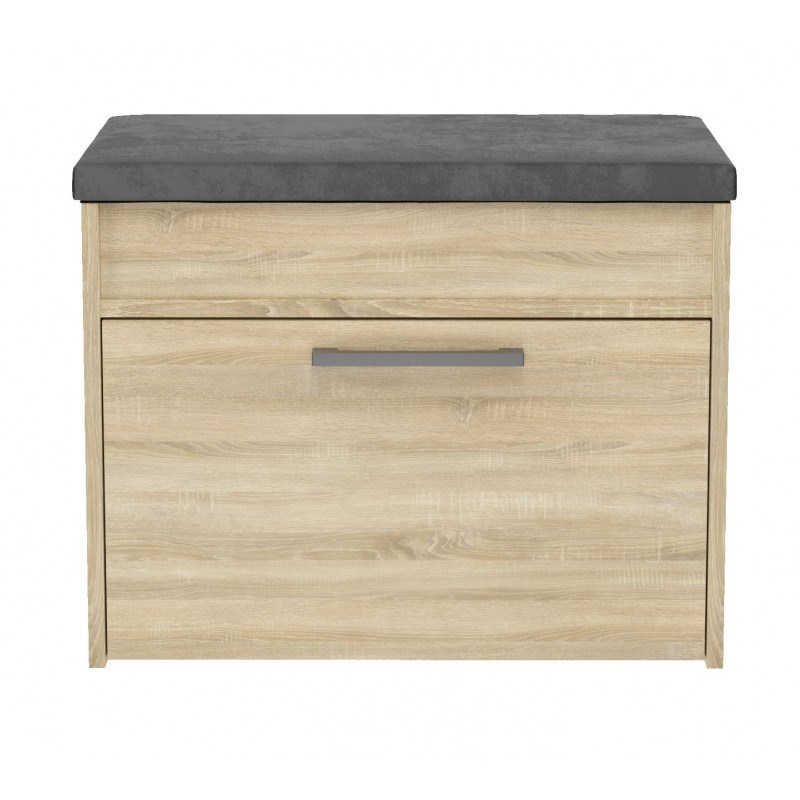 Topeshop PARMA MINI SONOMA shoe organizer Closed Sonoma oak Topeshop PARMA MINI SONOMA shoe organizer Closed Sonoma oak