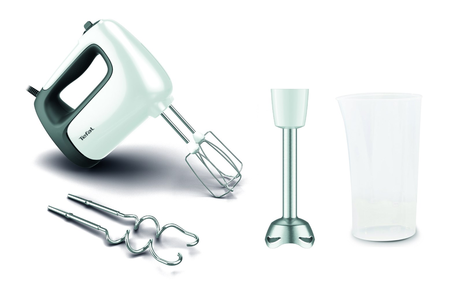 Tefal Prep'Mix HT4621 Hand mixer 500 W White Tefal Prep'Mix HT4621 Hand mixer 500 W White