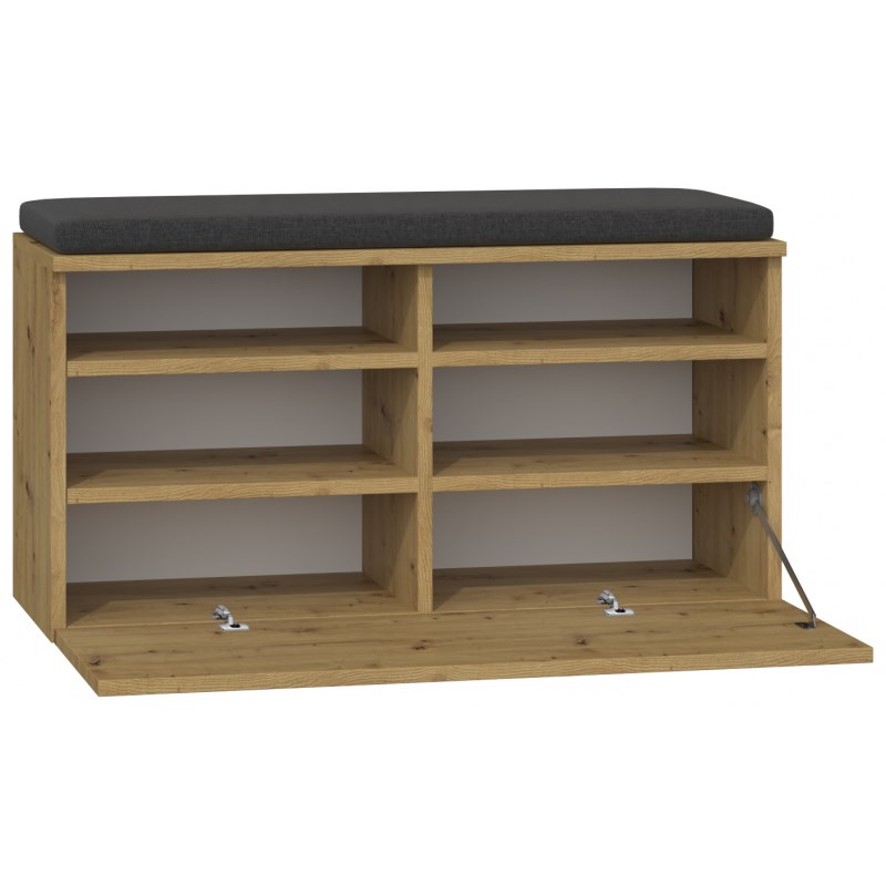 Topeshop RIVA SZAFKA ARTISAN shoe organizer Closed Oak Topeshop RIVA SZAFKA ARTISAN shoe organizer Closed Oak