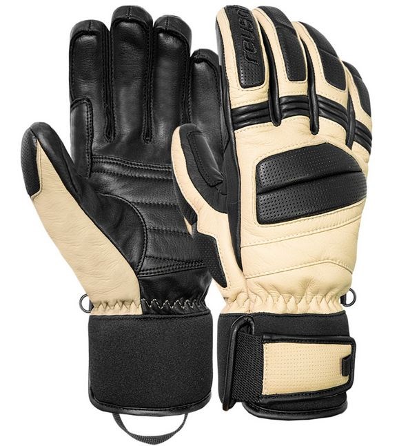 REUSCH MASTER PRO GLOVES SIZE 9 BEIGE AND BLACK REUSCH MASTER PRO GLOVES SIZE 9 BEIGE AND BLACK