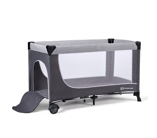 KinderKraft travel cot LEODY grey KinderKraft travel cot LEODY grey