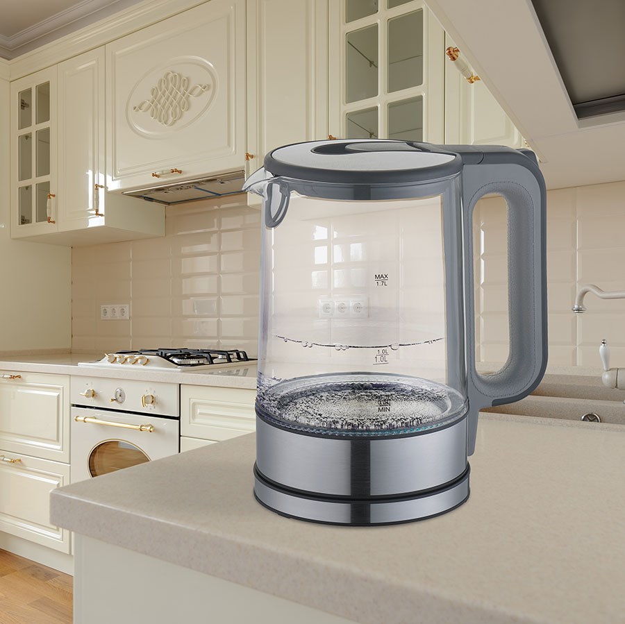 MAESTRO MR-053 electric kettle 1.7 L 2200 W (MR-053-GREY) Grey MAESTRO MR-053 electric kettle 1.7 L 2200 W (MR-053-GREY) Grey