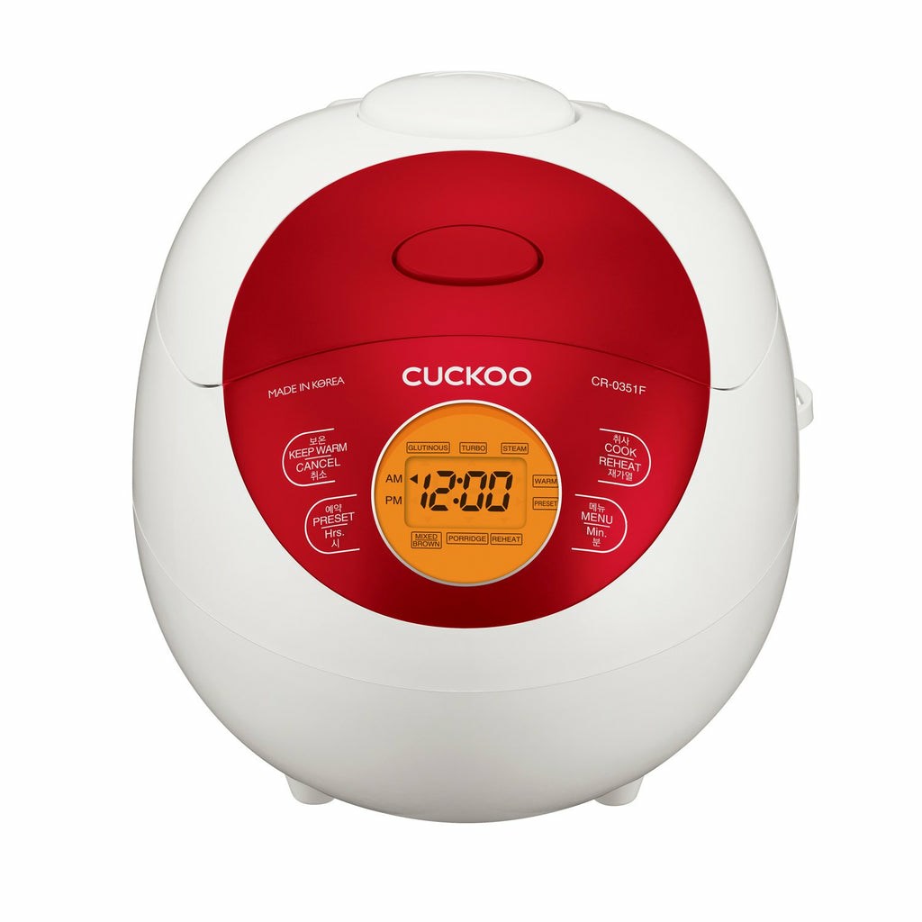 Cuckoo CR-0351F RED rice cooker 0.54 L 425 W Red, White Cuckoo CR-0351F RED rice cooker 0.54 L 425 W Red, White