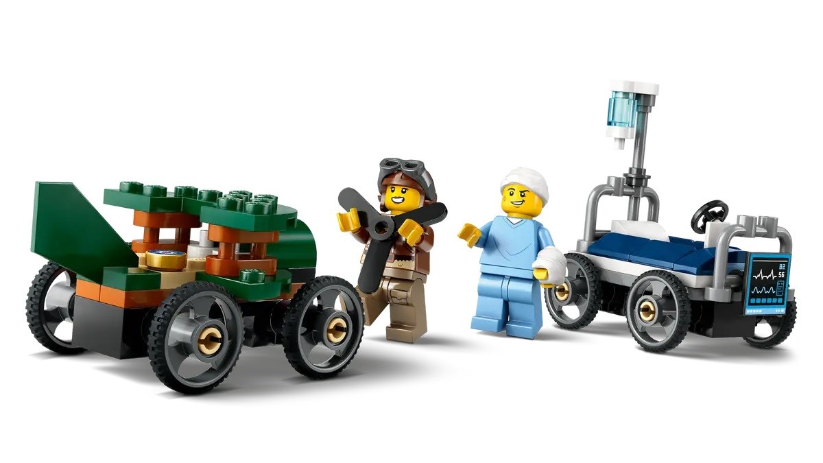 LEGO CITY 60459 Airplane vs. Hospital Bed LEGO CITY 60459 Airplane vs. Hospital Bed