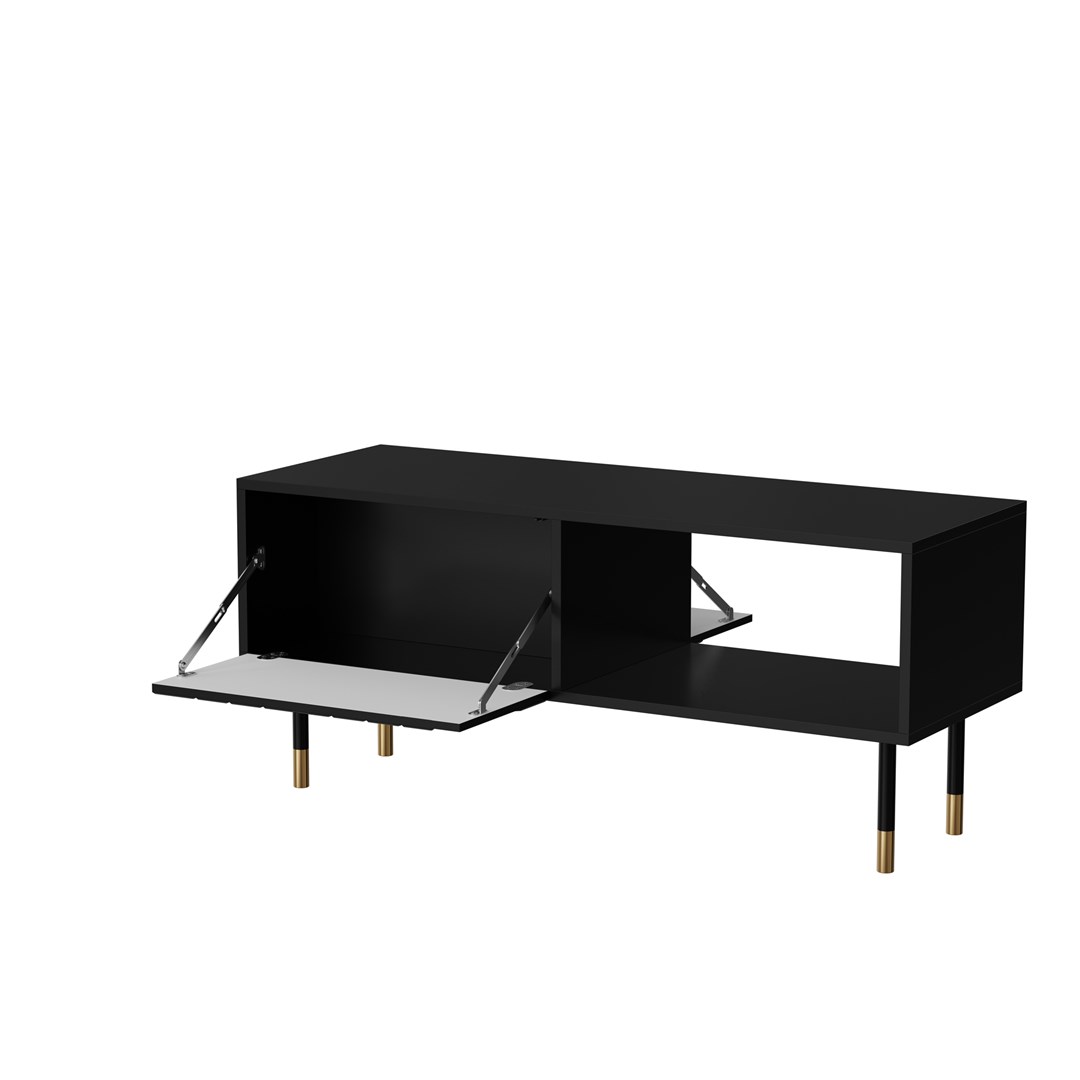 Cama MOUNTAIN bench/table 110x60x46 black + gold Cama MOUNTAIN bench/table 110x60x46 black + gold