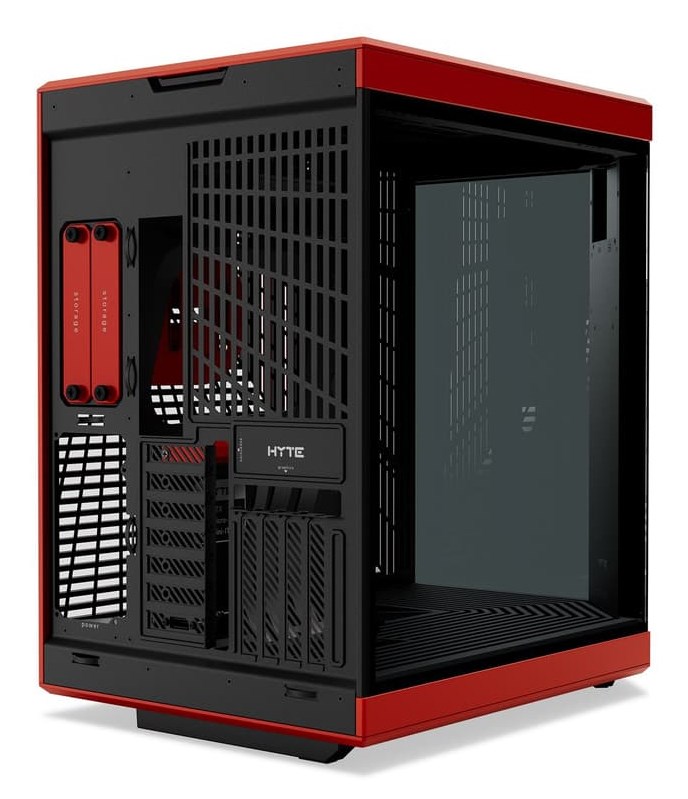 HYTE Y70 Touch Infinite Midi Tower Black, Cherry colour HYTE Y70 Touch Infinite Midi Tower Black, Cherry colour