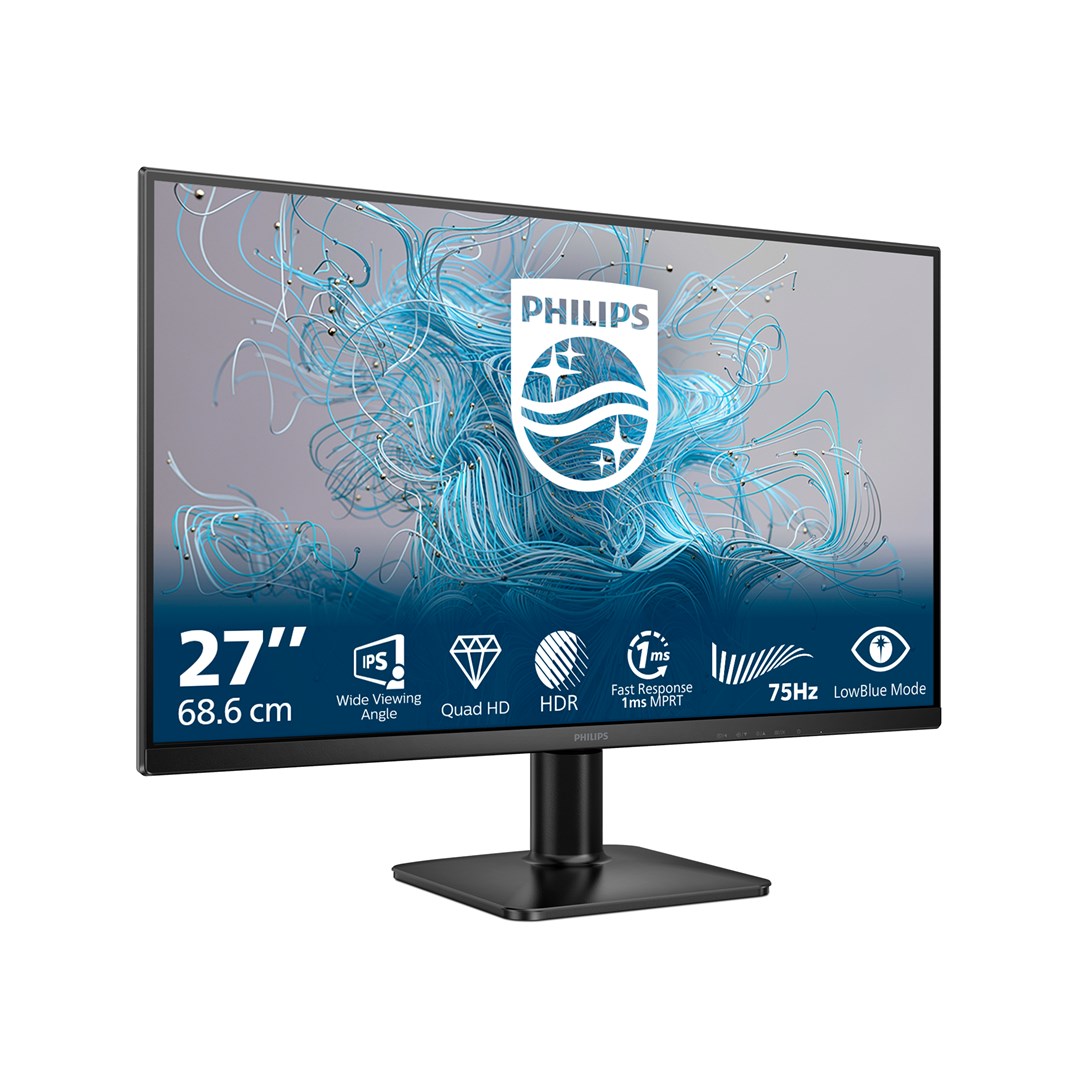 Philips 1000 series 27E2N1500L/00 computer monitor 68.6 cm (27") 2560 x 1440 pixels Quad HD LED Black Philips 1000 series 27E2N1500L/00 computer monitor 68.6 cm (27") 2560 x 1440 pixels Quad HD LED Black