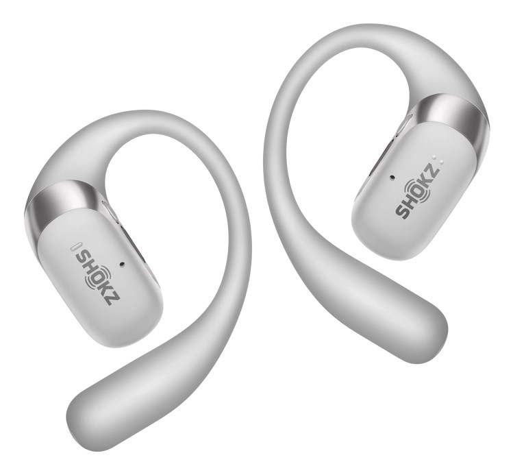 SHOKZ OpenFit 2+ Headphones Wireless Ear-hook, In-ear Calls/Music Bluetooth Grey SHOKZ OpenFit 2+ Headphones Wireless Ear-hook, In-ear Calls/Music Bluetooth Grey