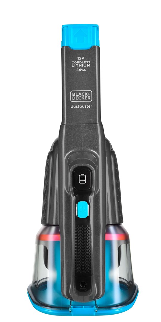 Black & Decker BHHV320J handheld vacuum Blue, Titanium Bagless Black & Decker BHHV320J handheld vacuum Blue, Titanium Bagless