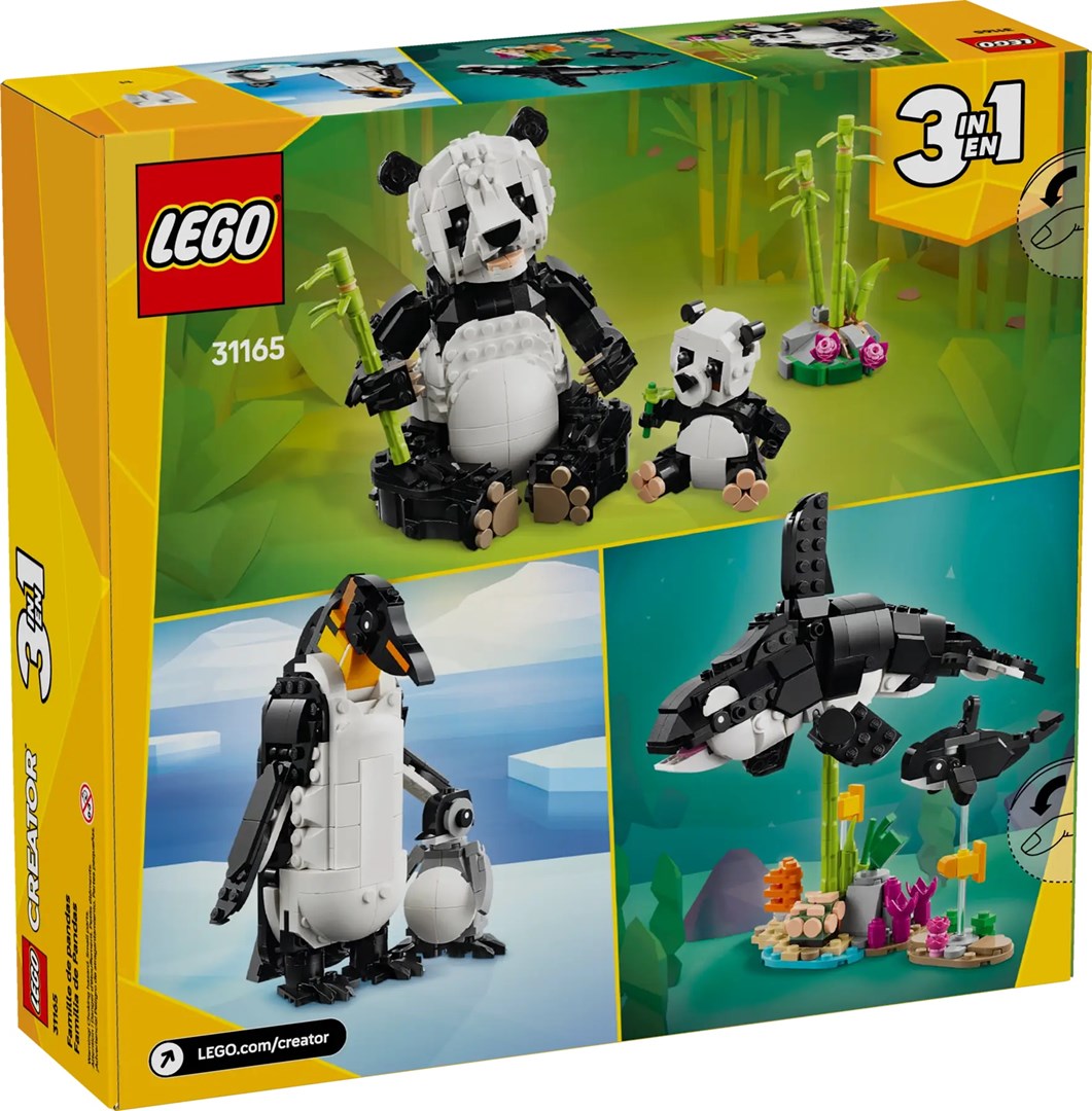 LEGO CREATOR 3 IN 1 31165 Panda Family LEGO CREATOR 3 IN 1 31165 Panda Family