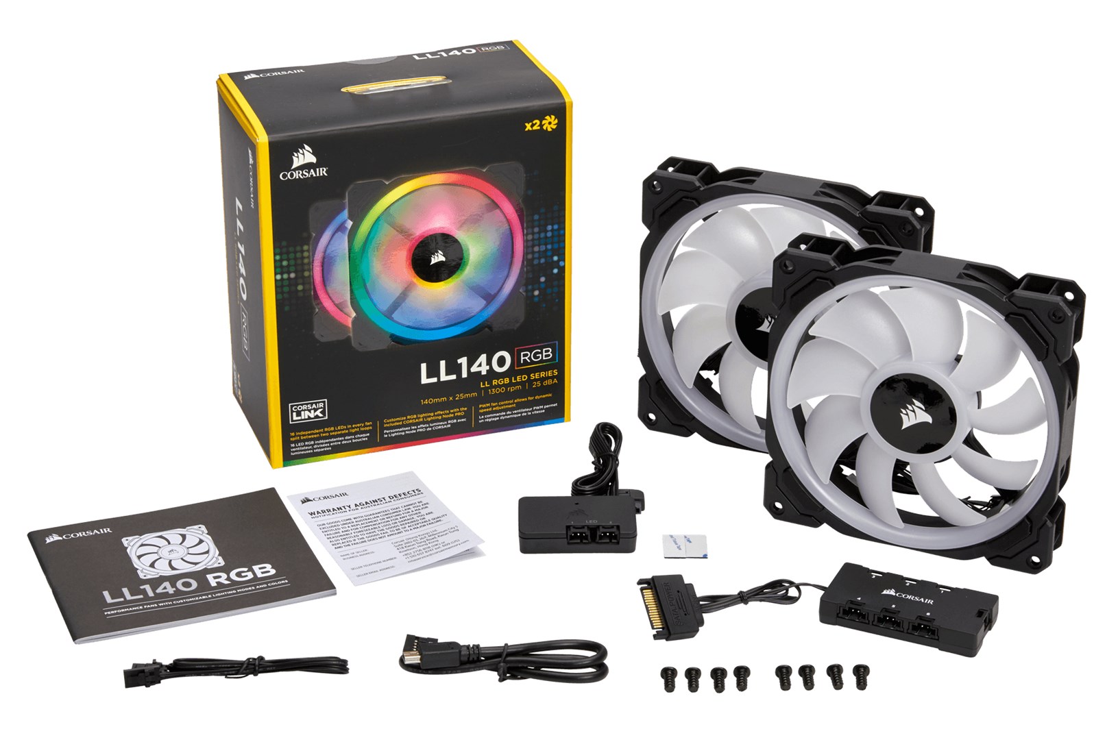 Corsair LL140 RGB Computer case Fan 14 cm Corsair LL140 RGB Computer case Fan 14 cm