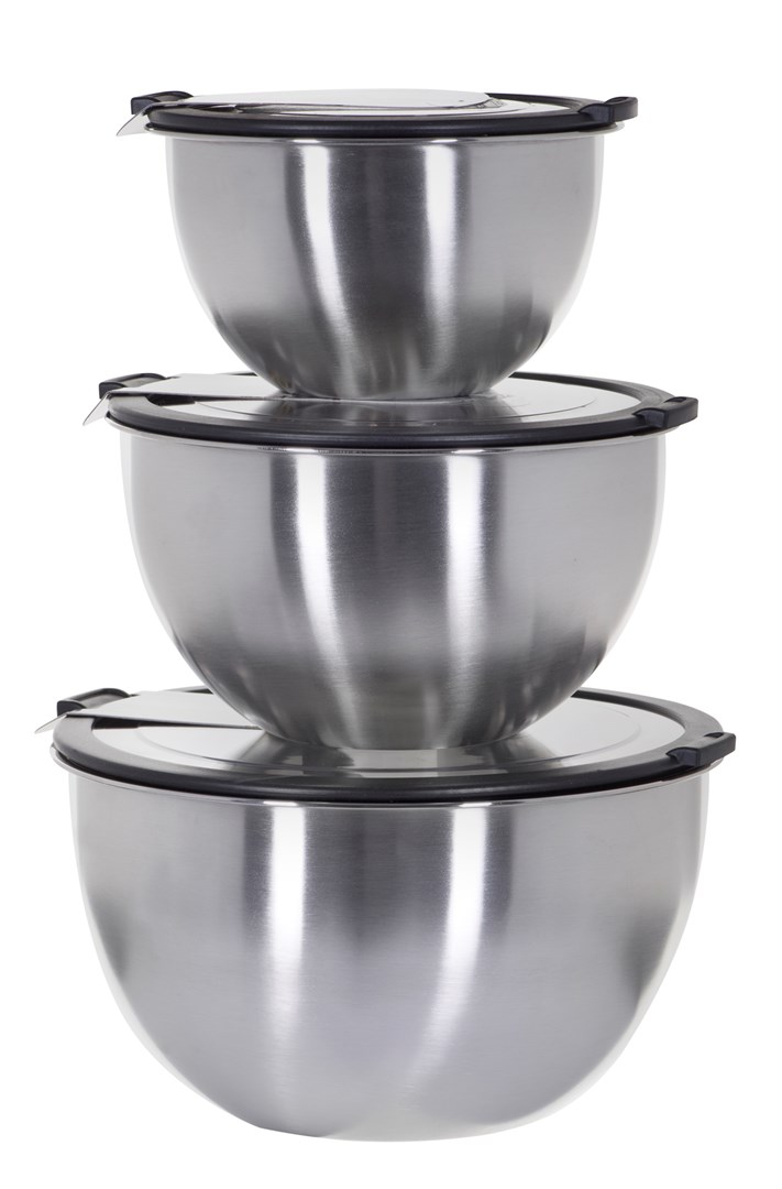 SET OF 3 BOWLS (16, 20, 24 CM) GEFU MONDI G-89430 SET OF 3 BOWLS (16, 20, 24 CM) GEFU MONDI G-89430