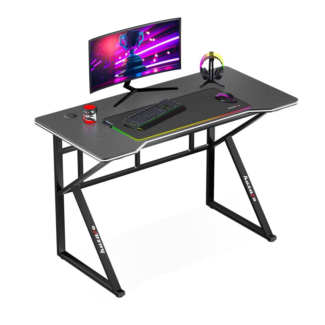 Gaming desk - Huzaro Hero 1.6 Black Gaming desk - Huzaro Hero 1.6 Black