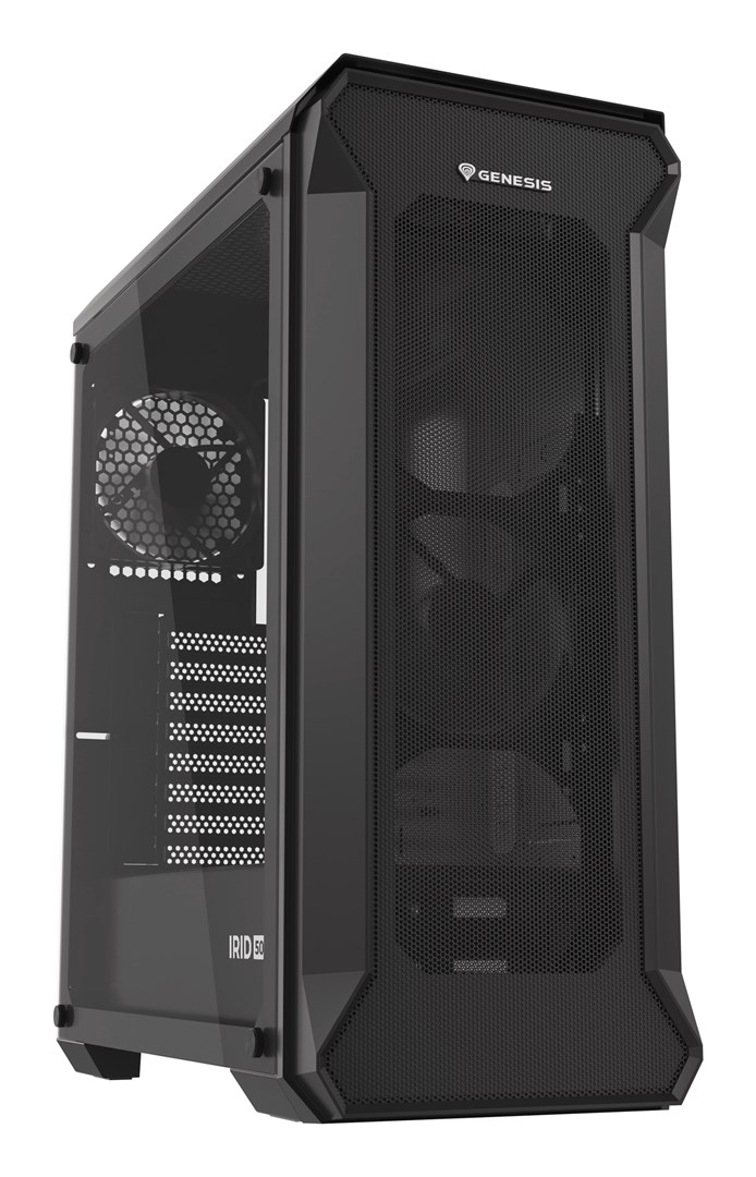 GENESIS Irid 505 Midi Tower Black GENESIS Irid 505 Midi Tower Black