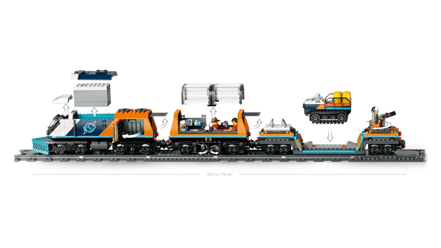 LEGO CITY 60470 Explorers Artic Polar Express Train LEGO CITY 60470 Explorers Artic Polar Express Train