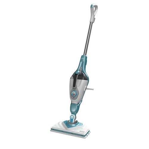 Black & Decker BHSM1610DSM Portable steam cleaner 0.5 L 1600 W Aqua colour, White Black & Decker BHSM1610DSM Portable steam cleaner 0.5 L 1600 W Aqua colour, White