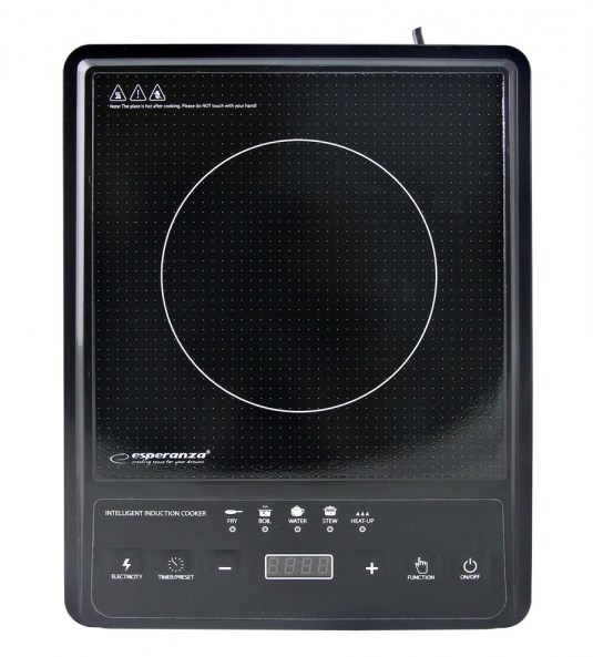 Esperanza EKH011 hob Black Countertop Zone induction hob 1 zone(s) Esperanza EKH011 hob Black Countertop Zone induction hob 1 zone(s)