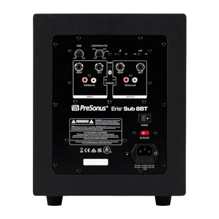PreSonus Eris Sub8 BT - Active subwoofer PreSonus Eris Sub8 BT - Active subwoofer