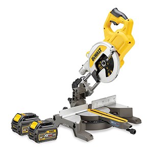 DeWALT DCS777T2-QW mitre saw 6300 RPM DeWALT DCS777T2-QW mitre saw 6300 RPM