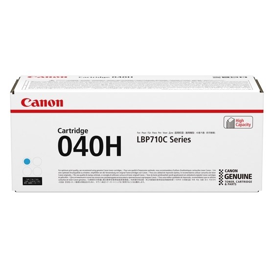 Canon 040H toner cartridge 1 pc(s) Original Cyan Canon 040H toner cartridge 1 pc(s) Original Cyan