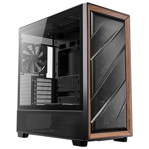 Antec FLUX Midi Tower case black retail Antec FLUX Midi Tower case black retail