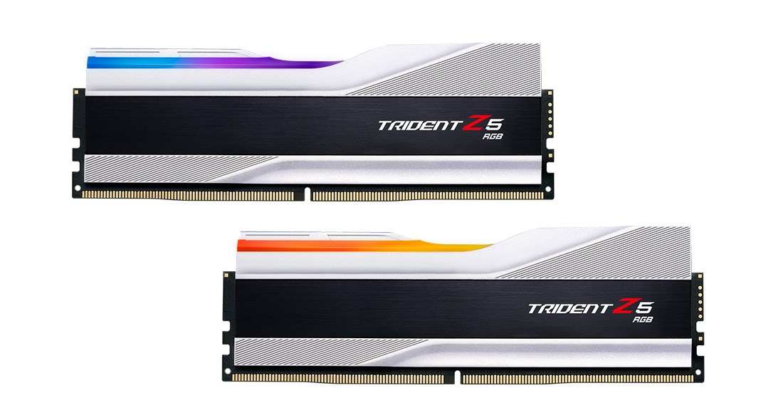 RAM Memory 32GB DDR5 5600 CL28 Trident Z5 RGB silv RAM Memory 32GB DDR5 5600 CL28 Trident Z5 RGB silv
