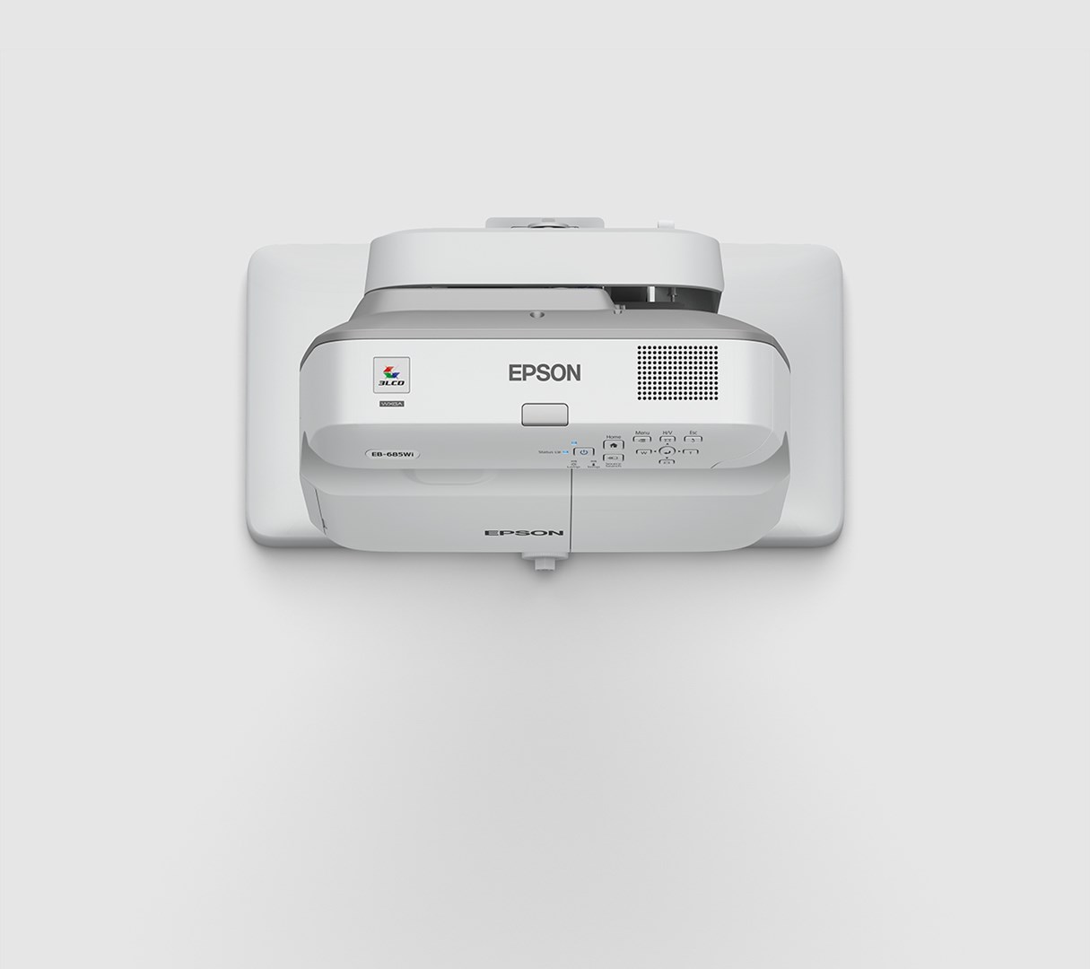 Epson EB-685W Ultra short throw projector 3500 ANSI lumens 3LCD WXGA (1280x800) White, Grey Epson EB-685W Ultra short throw projector 3500 ANSI lumens 3LCD WXGA (1280x800) White, Grey