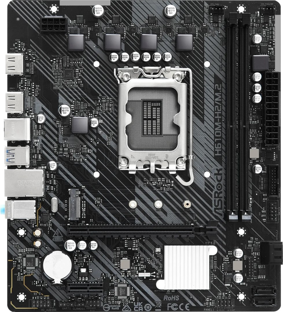 ASRock H610M-H2/M.2 motherboard ASRock H610M-H2/M.2 motherboard