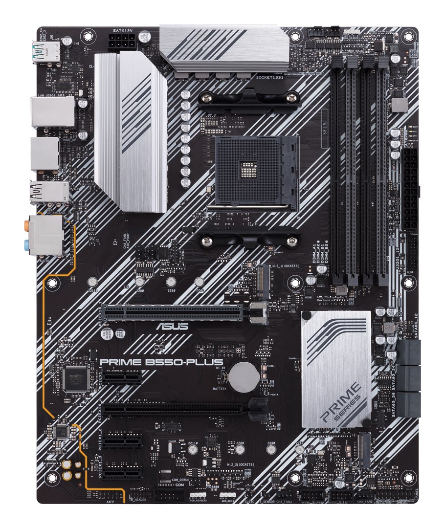 ASUS PRIME B550-PLUS AMD B550 Socket AM4 ATX ASUS PRIME B550-PLUS AMD B550 Socket AM4 ATX