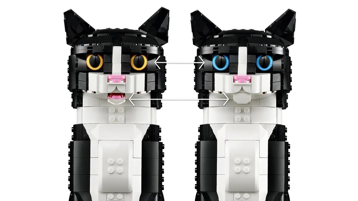 LEGO IDEAS 21349 Tuxedo Cat LEGO IDEAS 21349 Tuxedo Cat