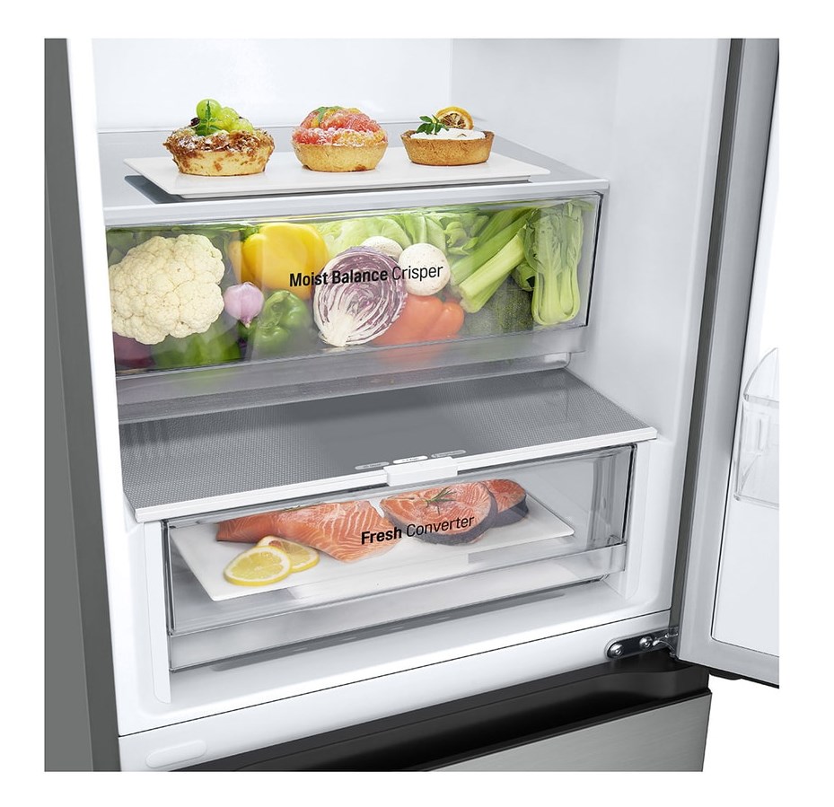 LG GBV3100EPY fridge-freezer Freestanding 344 L E Silver LG GBV3100EPY fridge-freezer Freestanding 344 L E Silver