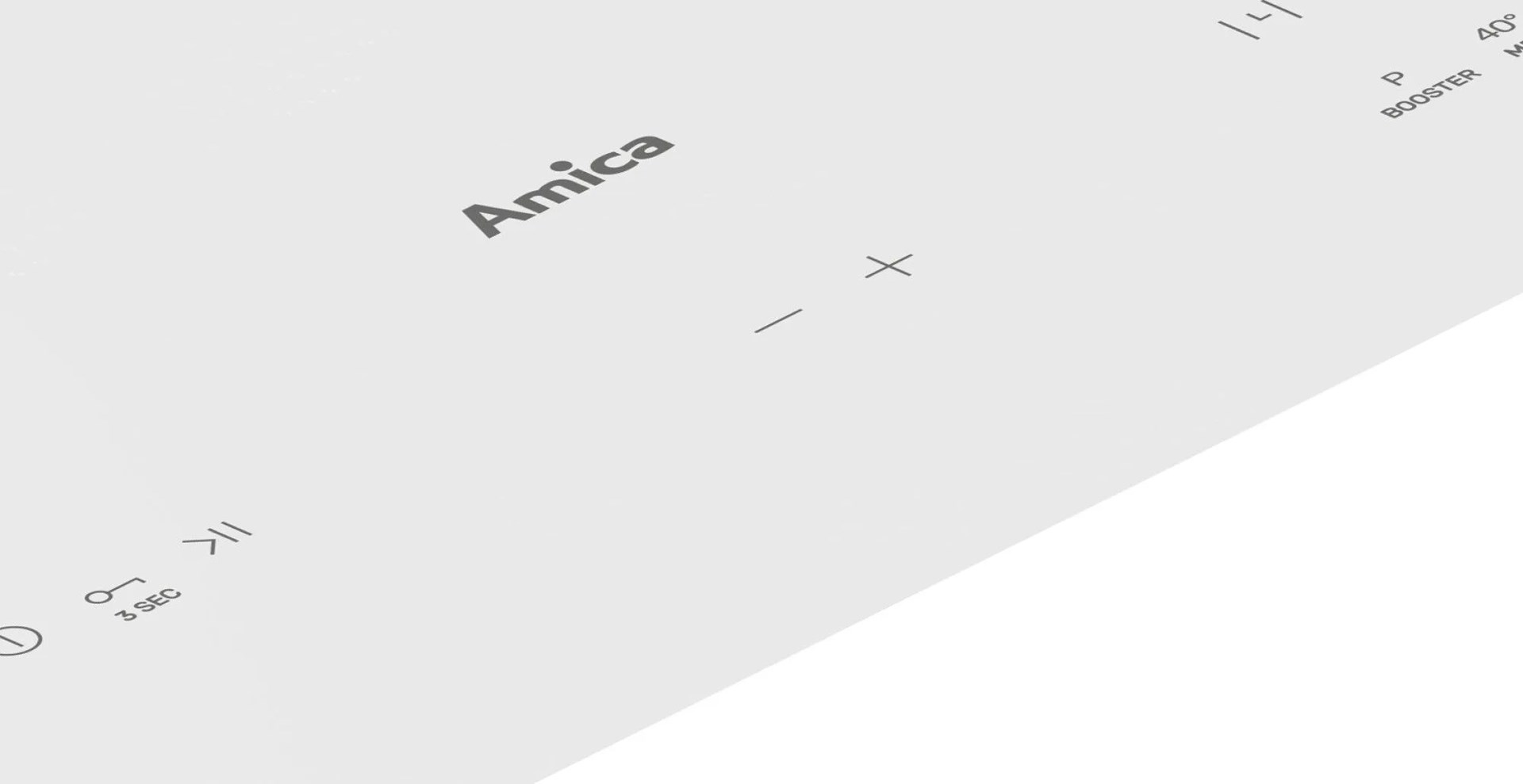 Induction cooktop Amica PIDH6140PHTUN 3.0 white Induction cooktop Amica PIDH6140PHTUN 3.0 white
