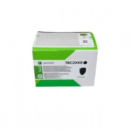 Lexmark 78C2XKE toner cartridge 1 pc(s) Original Black Lexmark 78C2XKE toner cartridge 1 pc(s) Original Black