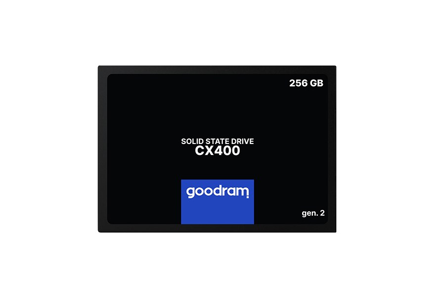 Goodram CX400 gen.2 2.5" 256 GB Serial ATA III 3D TLC NAND Goodram CX400 gen.2 2.5" 256 GB Serial ATA III 3D TLC NAND