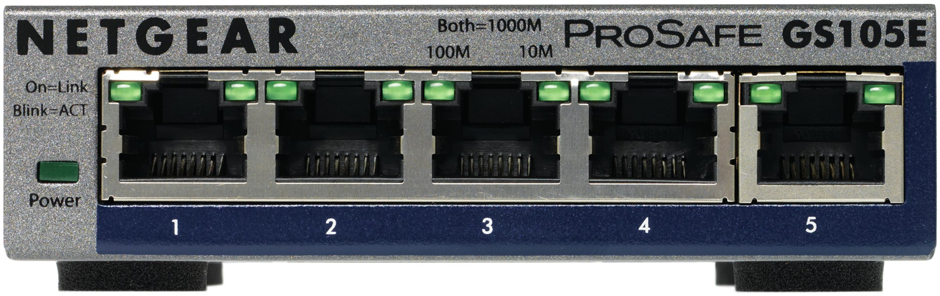 NETGEAR GS105E-200PES network switch Managed L2/L3 Gigabit Ethernet (10/100/1000) Grey NETGEAR GS105E-200PES network switch Managed L2/L3 Gigabit Ethernet (10/100/1000) Grey