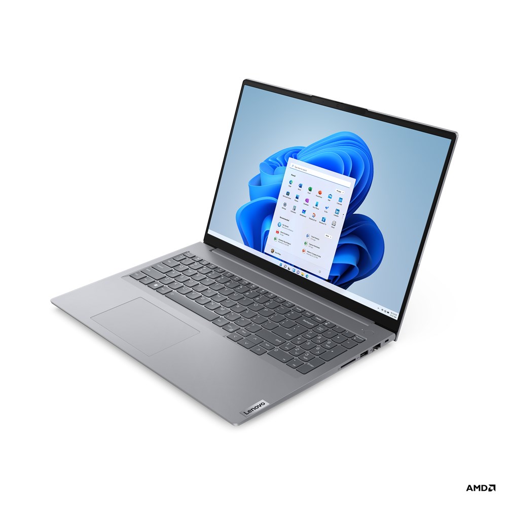 Lenovo ThinkBook 16 G6 ABP AMD Ryzen™ 7 7730U Laptop 40.6 cm (16") WUXGA 16 GB DDR4-SDRAM 512 GB SSD Wi-Fi 6 (802.11ax) Windows 11 Pro English Grey Lenovo ThinkBook 16 G6 ABP AMD Ryzen™ 7 7730U Laptop 40.6 cm (16") WUXGA 16 GB DDR4-SDRAM 512 GB SSD Wi-Fi 6 (802.11ax) Windows 11 Pro English Grey