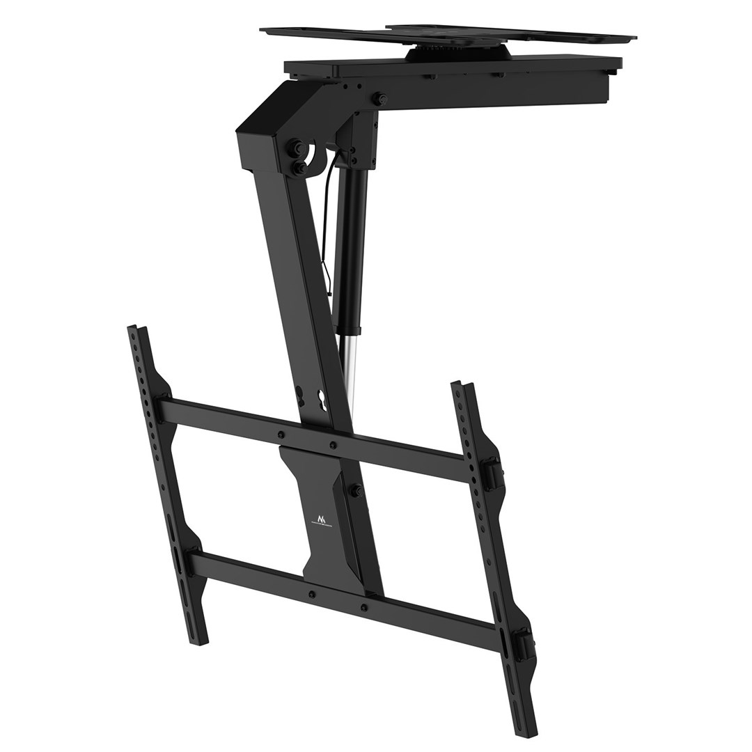 Maclean electric TV mount, ceiling mount, Tuya support, max. VESA 800x400, reg. in pos. +90°~-90°, for TV 43-86", max. 45kg, MC-109 T Maclean electric TV mount, ceiling mount, Tuya support, max. VESA 800x400, reg. in pos. +90°~-90°, for TV 43-86", max. 45kg, MC-109 T