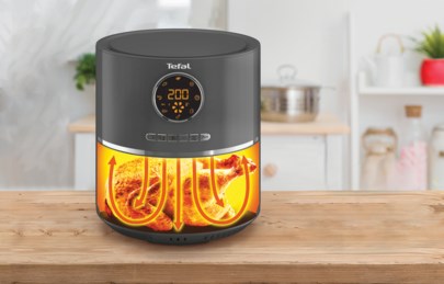 Tefal Ultra Fry Digital EY111B Single 4.2 L 1400 W Hot air fryer Grey Tefal Ultra Fry Digital EY111B Single 4.2 L 1400 W Hot air fryer Grey