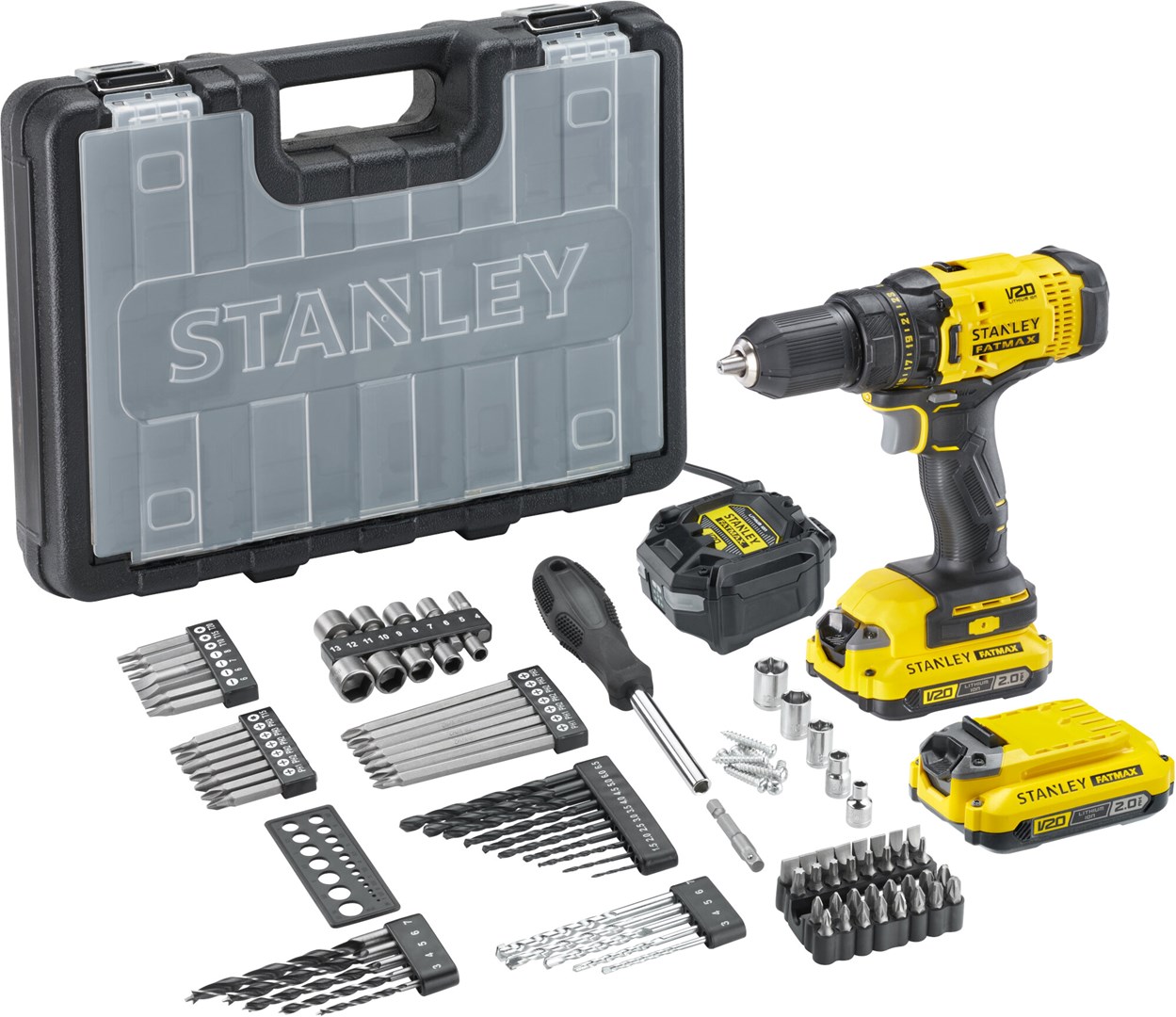 STANLEY SFMCD700D2A-QW 20V drill/driver STANLEY SFMCD700D2A-QW 20V drill/driver