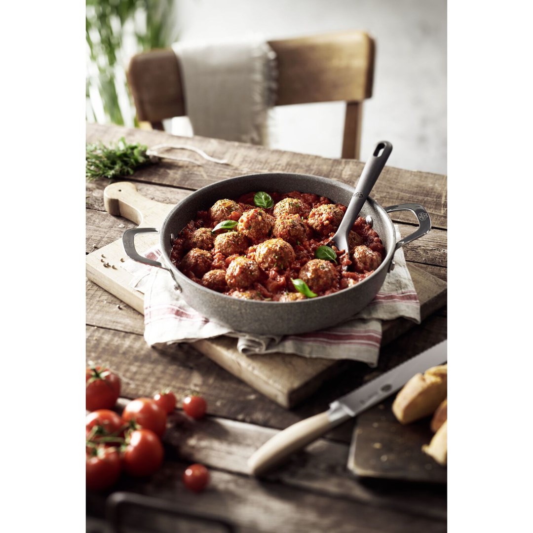 Ballarini Salina Granitium Induction Deep Frying Pan with 2 Handles - 28 cm Ballarini Salina Granitium Induction Deep Frying Pan with 2 Handles - 28 cm