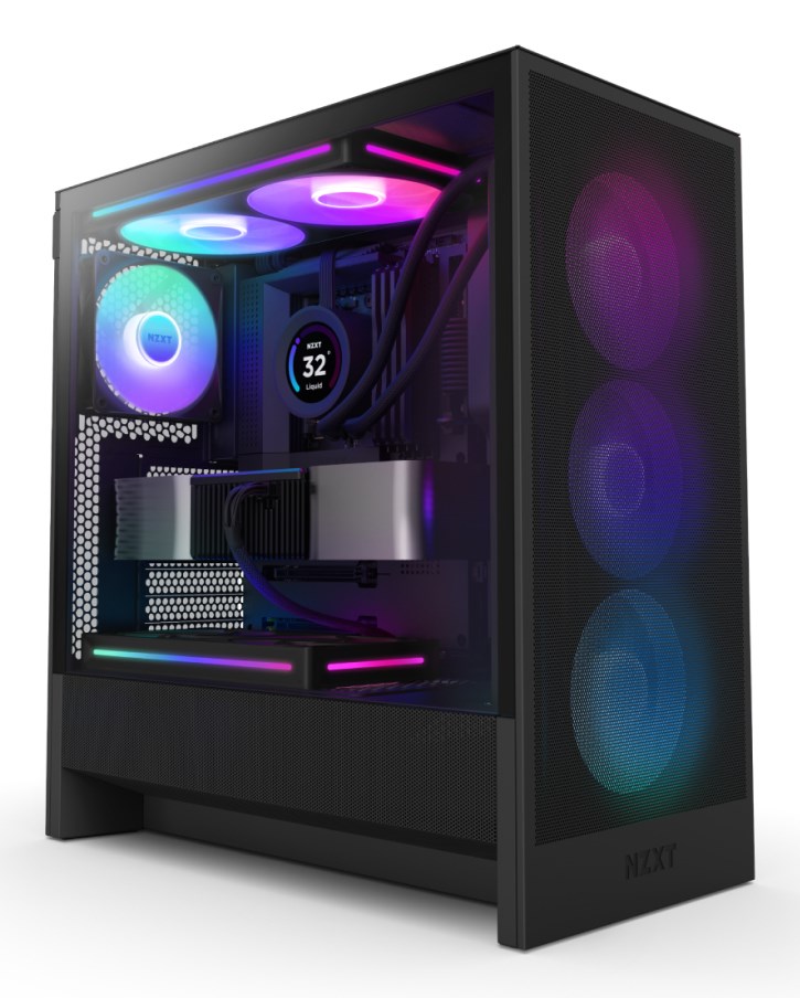 NZXT H5 Flow RGB Midi Tower Black NZXT H5 Flow RGB Midi Tower Black