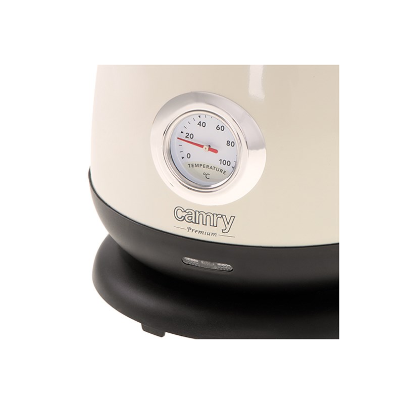 CAMRY CR 1344c cream electric kettle CAMRY CR 1344c cream electric kettle