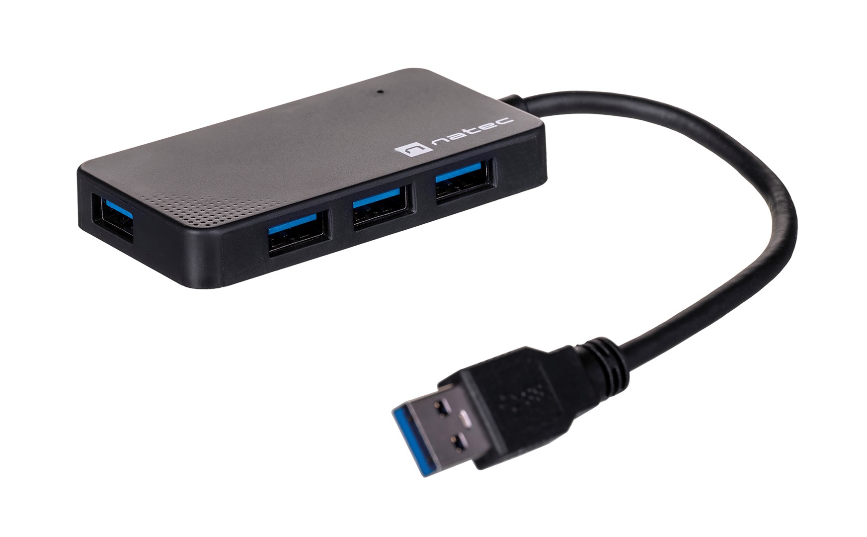 NATEC Hub USB 3.0 Moth (4 ports, black) NATEC Hub USB 3.0 Moth (4 ports, black)