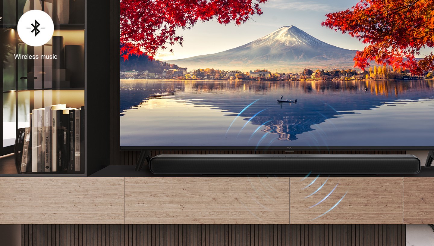 TCL S S45H Class 2.0 Channel Sound Bar with Dolby Atmos, DTS Virtual:X, and Bluetooth Music Streaming TCL S S45H Class 2.0 Channel Sound Bar with Dolby Atmos, DTS Virtual:X, and Bluetooth Music Streaming