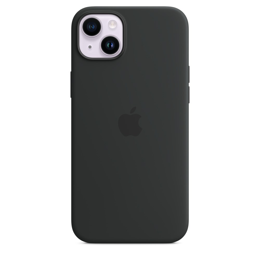 Apple iPhone 14 Plus Silicone Case with MagSafe - Midnight Apple iPhone 14 Plus Silicone Case with MagSafe - Midnight
