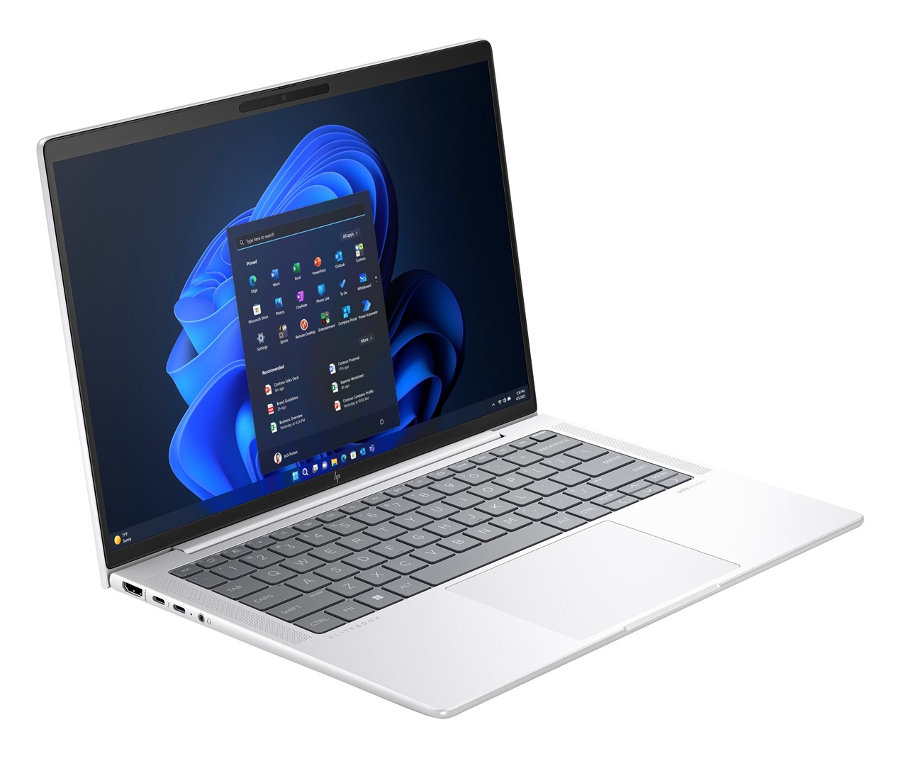 HP EliteBook 1040 G11 Intel Core Ultra 7 165H Laptop 35.6 cm (14") WUXGA 32 GB LPDDR5x-SDRAM 1 TB SSD Wi-Fi 6E (802.11ax) Windows 11 Pro AI PC Silver HP EliteBook 1040 G11 Intel Core Ultra 7 165H Laptop 35.6 cm (14") WUXGA 32 GB LPDDR5x-SDRAM 1 TB SSD Wi-Fi 6E (802.11ax) Windows 11 Pro AI PC Silver
