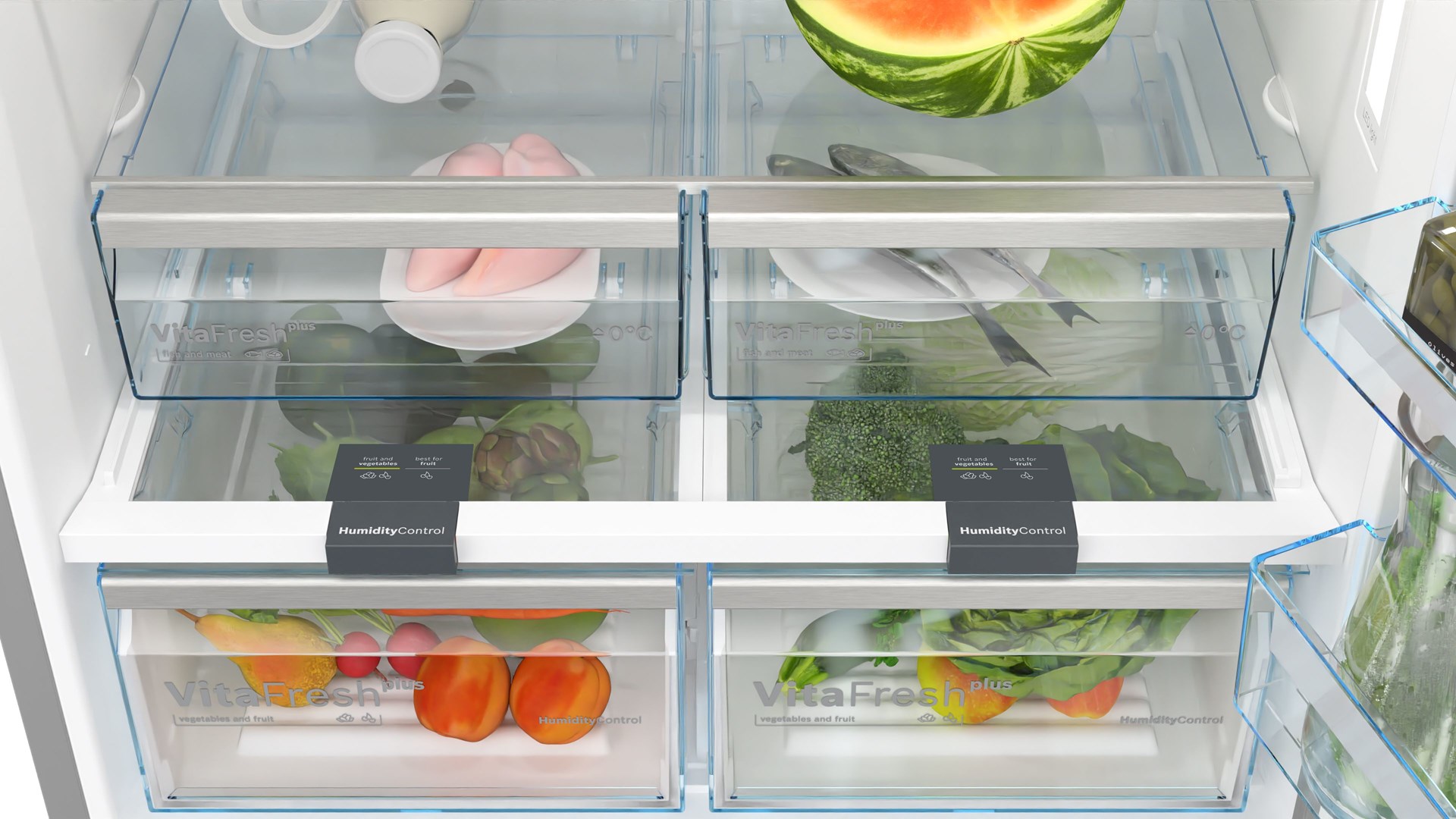 Bosch Serie 6 KGN86AIDR fridge-freezer Freestanding 631 L D Stainless steel Bosch Serie 6 KGN86AIDR fridge-freezer Freestanding 631 L D Stainless steel