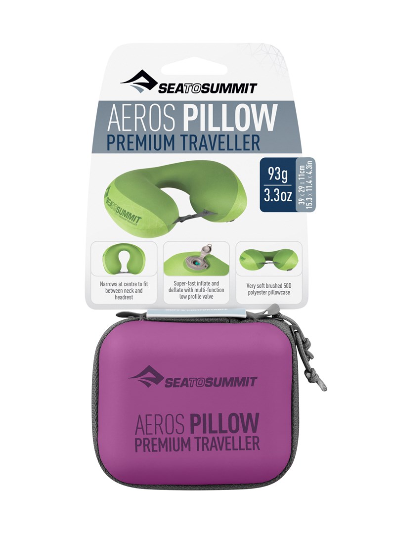 Pillow SEA TO SUMMIT Aeros Premium Traveller Magenta Pillow SEA TO SUMMIT Aeros Premium Traveller Magenta