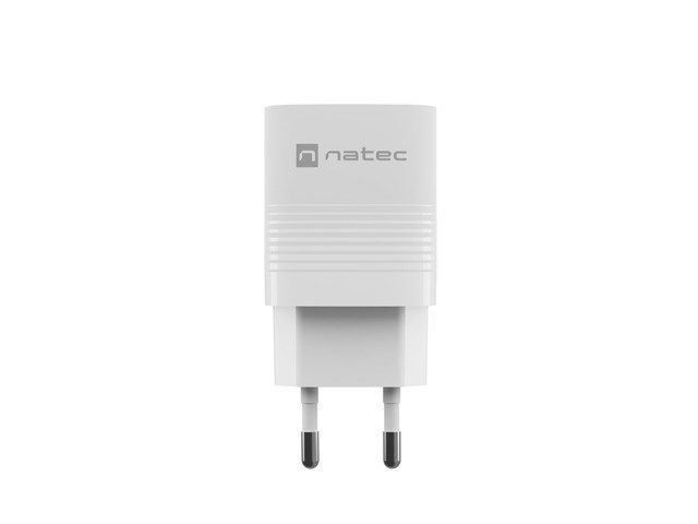 NATEC RIBERA GAN CHARGER 1X USB-A + 1X USB-C 30W WHITE NATEC RIBERA GAN CHARGER 1X USB-A + 1X USB-C 30W WHITE